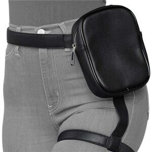 Thigh Harness Leg Bag Fanny Pack for Women - Leg Purse Fanny Packs Leather Women